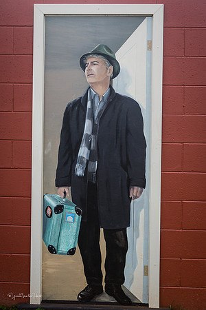 Murals in the town of Sheffield